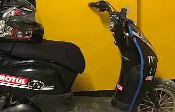 Park halindeki elektrikli bisiklet çalındı