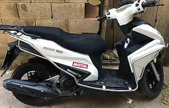 Park halindeki motosiklet çalındı