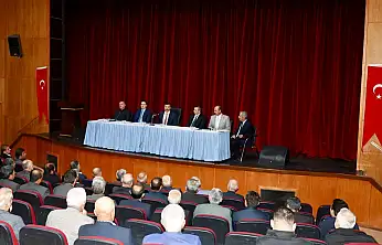 Recep İçme Suyu için geniş katılımlı bilgilendirme toplantısı düzenlendi