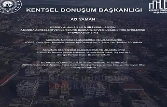 Rezerv alan bilgilendirme ve uzlaşma ofisi hizmete girdi