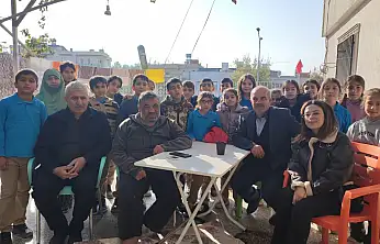 Şambayat Atatürk İlkokulu öğrencilerinden anlamlı ziyaret