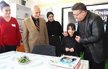 Şehit emaneti Afra'ya 8'inci yaşında anlamlı sürpriz