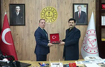 Selami Yakut'tan İl Milli Eğitim Müdürü Tosun'a ziyaret