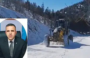 Sincik ilçesinde ekiplerin kar mesaisi