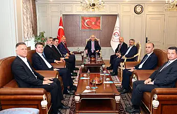 TBMM Başkanı Kurtulmuş'tan Adıyaman Valiliğine ziyaret