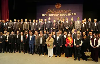 TBMM Başkanı Numan Kurtulmuş, Adıyaman'da Sivil Toplum Buluşması Programına katıldı