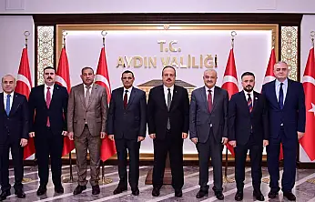 Tohum Yetiştiricileri Alt Birliği'nden Aydın Valisi Yakup Canbolat'a ziyaret