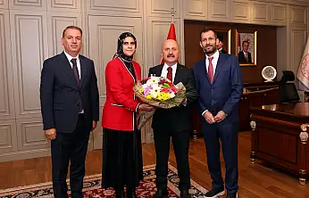 Tosun ve Öğretmenlerden Vali Varol'a ziyaret