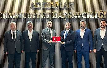 Türk Büro-Sen Heyetinden Adıyaman Adliyesine ziyaret