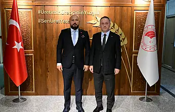 TÜRKTOB Başkanı Yıldırım'dan Çolakoğlu'na ziyaret