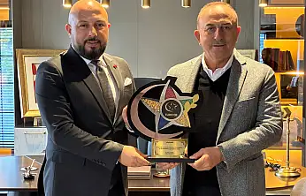 TÜRKTOB Başkanı Yıldırım'dan Milletvekili Mevlüt Çavuşoğlu'na ziyaret