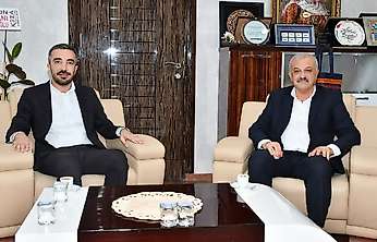 TYAB Başkanı Olgun'dan ATSO Başkanı Torunoğlu'na ziyaret