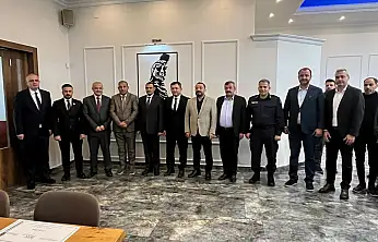 TYAB ve Irak Heyetinden Başkan Hurşit Nallı'ya ziyaret