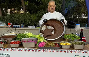 Umman'da Adıyaman Çiğköftesine yoğun ilgi