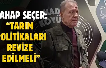 Vahap Seçer'den Mersin Tarım Fuarı'nda kritik tarım ve kent mesajları