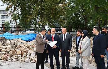 Vali Küçük'ten Arkeoloji Müzesi İnşaatına Yakın Takip