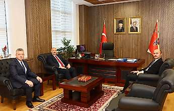 Vali Küçük'ten İl Emniyet Müdürlüğüne ziyaret