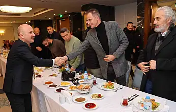 Vali Osman Varol, basın mensuplarıyla bir araya geldi