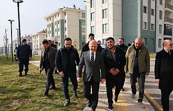 Vali Varol İndere yaşam alanında incelemelerde bulundu