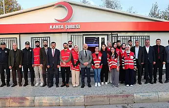 Vali Varol: Kahta Kızılay yeni hizmet merkezi ilçemize hayırlı olsun