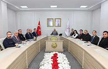 Vali Yardımcıları değerlendirme toplantısı yapıldı