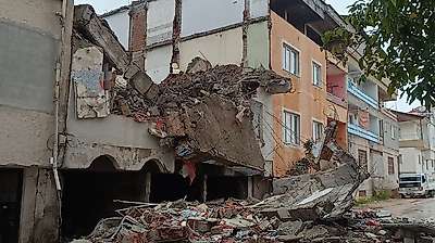 Adıyaman Gölbaşı'nda Depremin Yıkımları Devam Ediyor