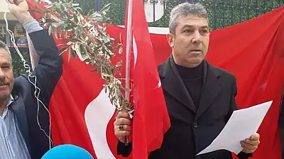 Başkan Taş: Bayrağımıza el uzatan şerefsizleri lanetliyorum