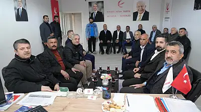 Başkan Tutdere'den Yeniden Refah Partisine ziyaret