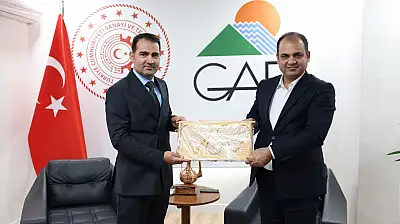 Başkan Yiğit GAP Kalkınma İdaresi Başkanı Maral ile bir araya geldi
