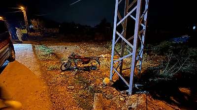 Gölbaşı'nda elektrik direğine çarpan motosiklet sürücüsü hayatını kaybetti