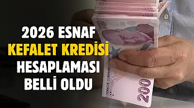 Esnaf kefalet kredisi faiz oranı 2026! Esnaf kefalet kredisi hesaplaması ortaya çıktı