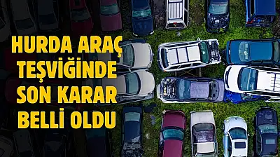 Hurda araç teşvikinde son nokta konuldu! Devletin vereceği destek tutarı belli oldu