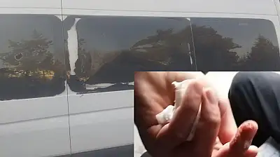 Kahta 02 spor taraftarına çirkin saldırı