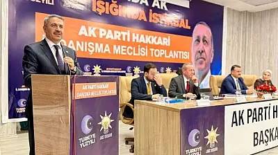 Milletvekili Alkayış, Hakkari İl Danışma Meclisi toplantısına katıldı