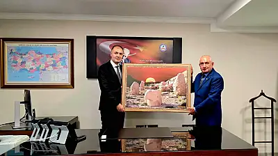 NEFSAT Başkanı Mente'den Samet Çelik'e ziyaret