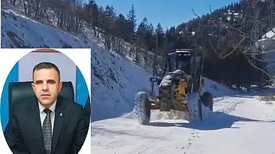 Sincik ilçesinde ekiplerin kar mesaisi