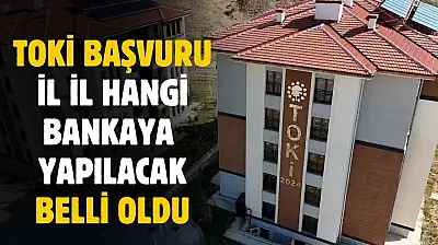 TOKİ 500 bin sosyal konut başvuruları hangi bankaya yapılacak belli oldu