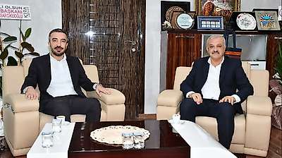 TYAB Başkanı Olgun'dan ATSO Başkanı Torunoğlu'na ziyaret