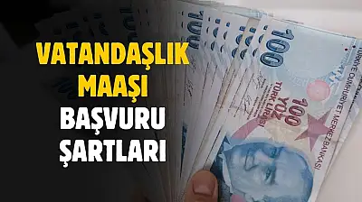 Vatandaşlık maaşı başvuru şartları belli oldu