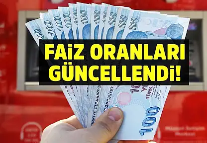 32 günlük mevduat faizleri güncellendi