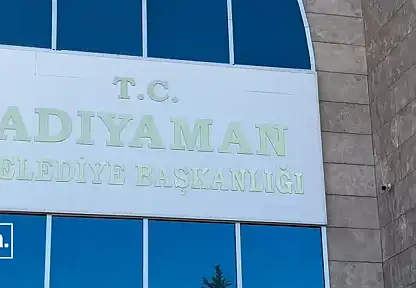 Adıyaman Belediye binasında arama gerçekleştirildi