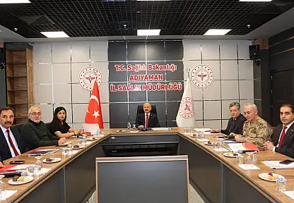 Adıyaman'da Bağımlılıkla Mücadele İl Koordinasyon Kurulu toplantısı gerçekleştirildi