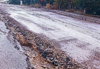 Adıyaman Gölbaşı'nda Sel Felaketi! Karayolunda Hasar Oluştu