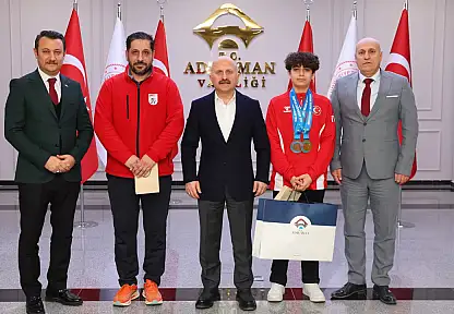 Adıyamanlı Milli Sporcu Mehmet Ali Kaya Türkiye'nin Gururu, Avrupa'nın Şampiyonu