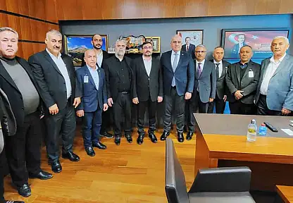 AESOB heyetinden TBMM'de esnaf gündemi