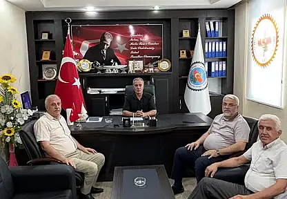 Başkan Kablan'dan Başkan Asnuk'a ziyaret