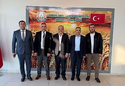 Başkan Olgun'dan Tarım Kredi Kooperatifleri Şanlıurfa Bölge Müdürlüğü'ne ziyaret