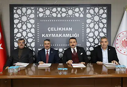 Çelikhan'da istişare toplantısı düzenlendi