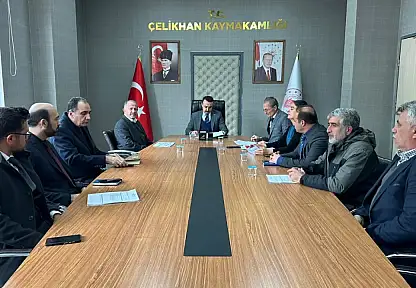 Çelikhan'da SYDV toplantısı gerçekleştirildi