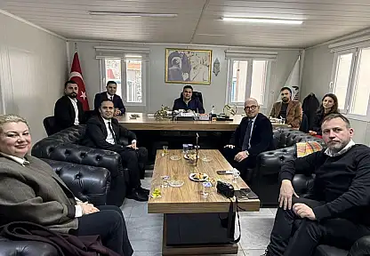 Fransa ve Türkiye Belediyeler Birliği Heyetinden Başkan Yıldırım'a ziyaret